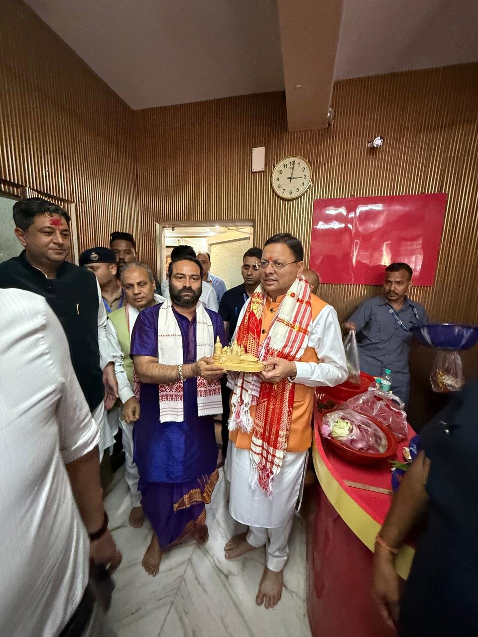 मुख्यमंत्री श्री पुष्कर सिंह धामी ने कामाख्या देवी मंदिर में की पूजा-अर्चना