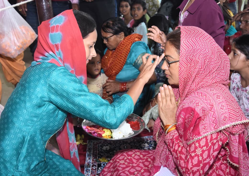 बैशी कार्यक्रम में शामिल हुई कैबिनेट मंत्री रेखा आर्या