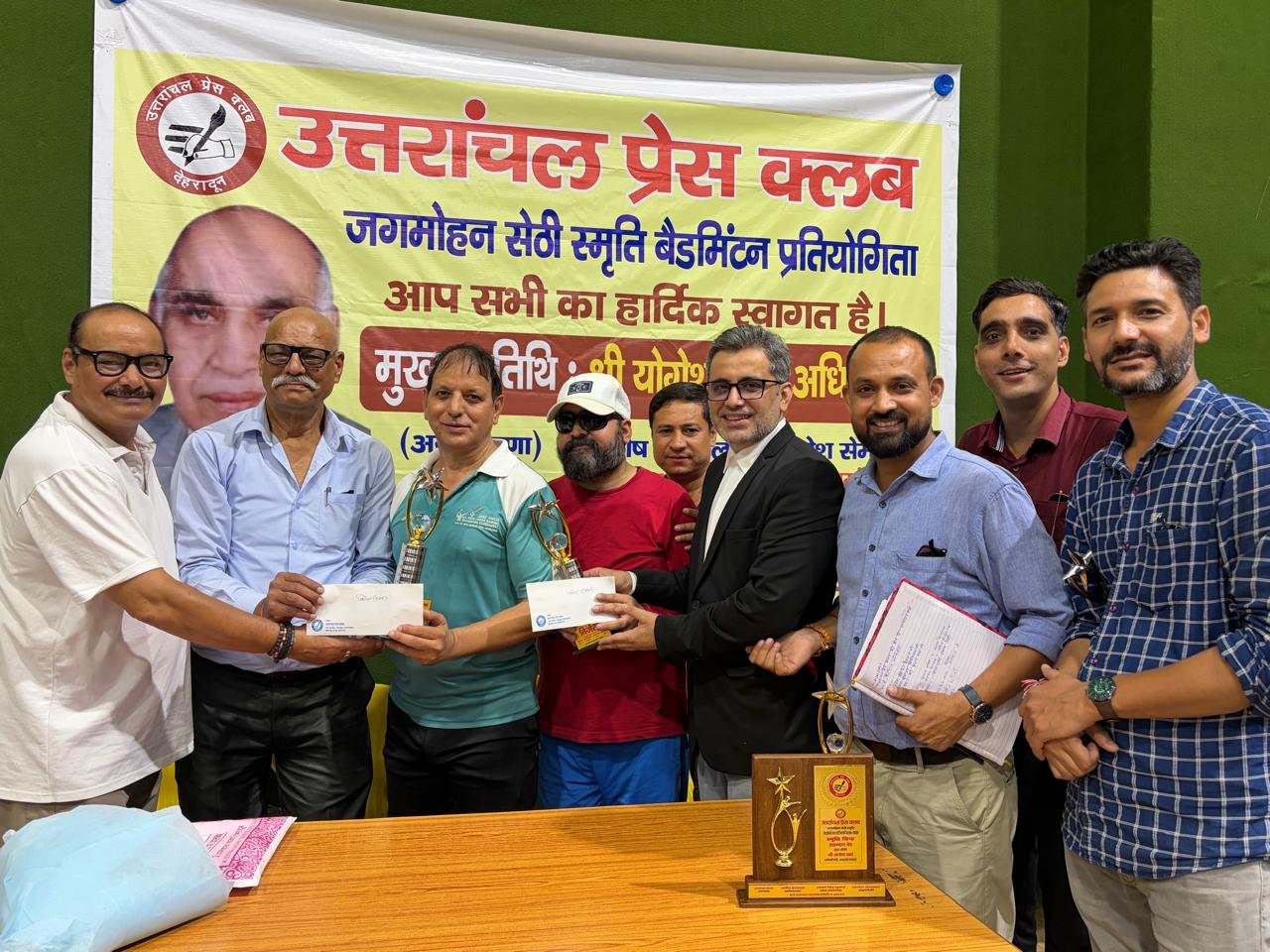 बैडमिंटन में अजय राणा-सुमन सेमवाल की जोड़ी बनी चैंपियन, मोहित बेंजवाल ने एकल खिताब पर जमाया कब्जा